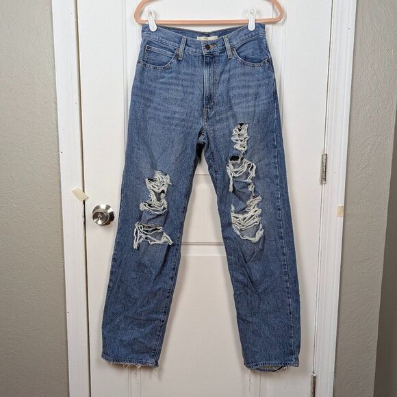 Levi's | Blue Distressed '94 Baggy Jeans Size 28 - Picture 1 of 13